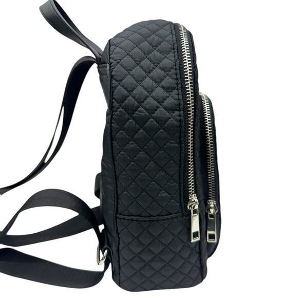 Cynthia Rowley Mini Quilted Backpack Women's Black - Picture 5 of 9